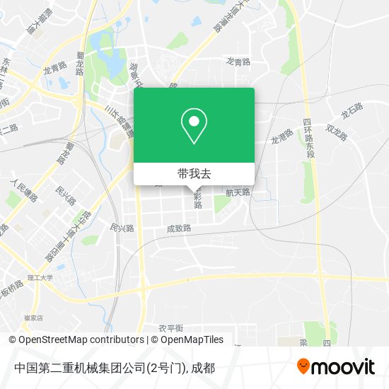 中国第二重机械集团公司(2号门)地图