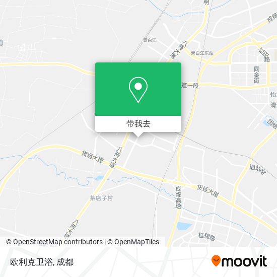 欧利克卫浴地图