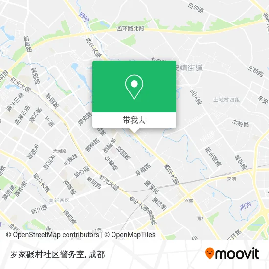 罗家碾村社区警务室地图