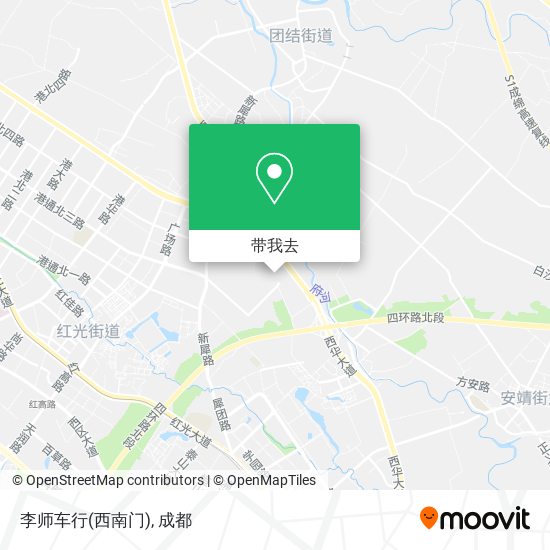 李师车行(西南门)地图
