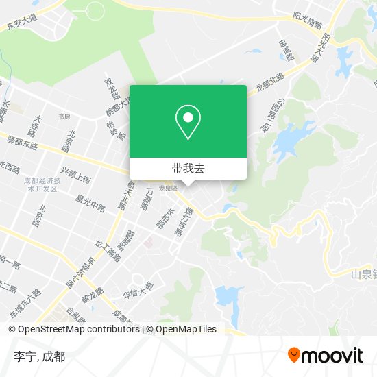 李宁地图