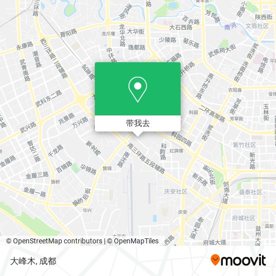 大峰木地图