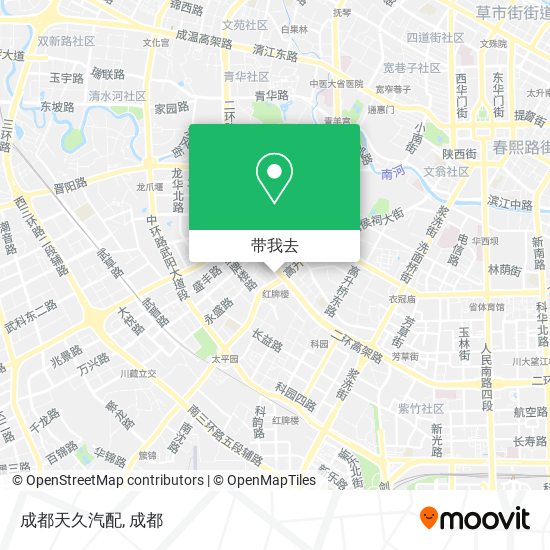 成都天久汽配地图