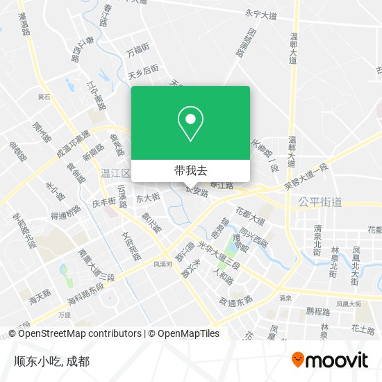 顺东小吃地图