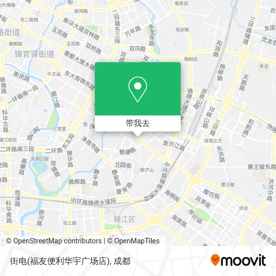 街电(福友便利华宇广场店)地图