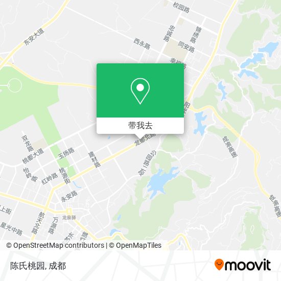 陈氏桃园地图