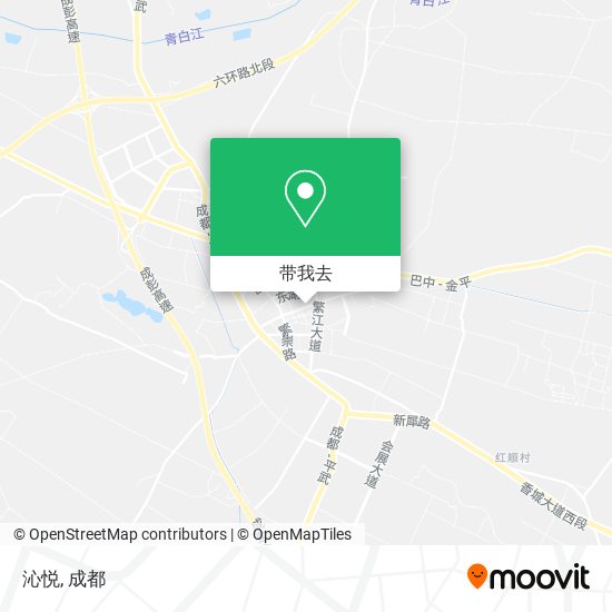 沁悦地图