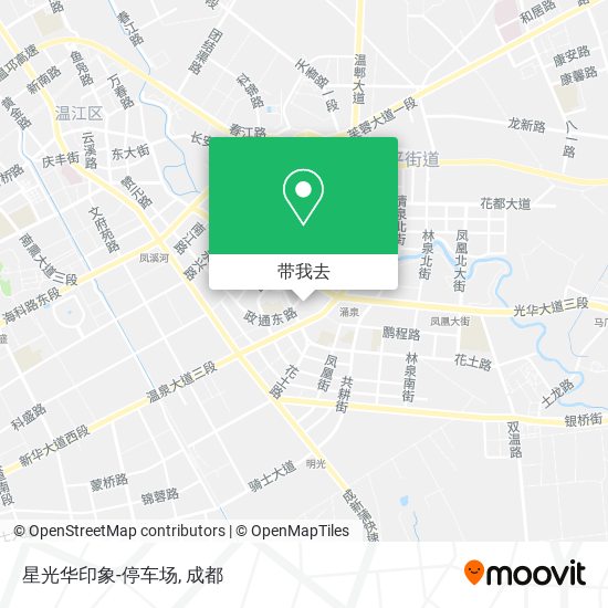 星光华印象-停车场地图