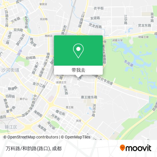 万科路/和韵路(路口)地图