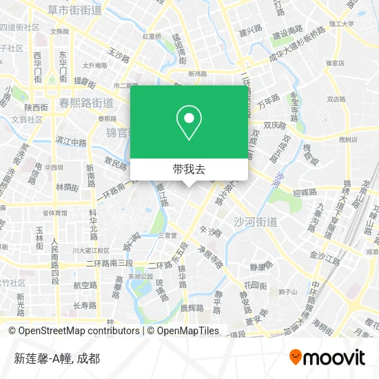 新莲馨-A幢地图