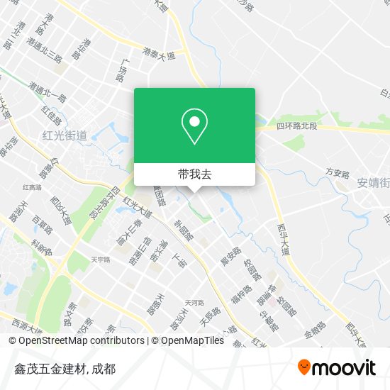 鑫茂五金建材地图