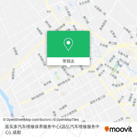 嘉实多汽车维修保养服务中心(晶弘汽车维修服务中心)地图