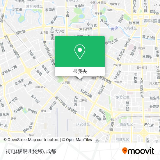 街电(板眼儿烧烤)地图