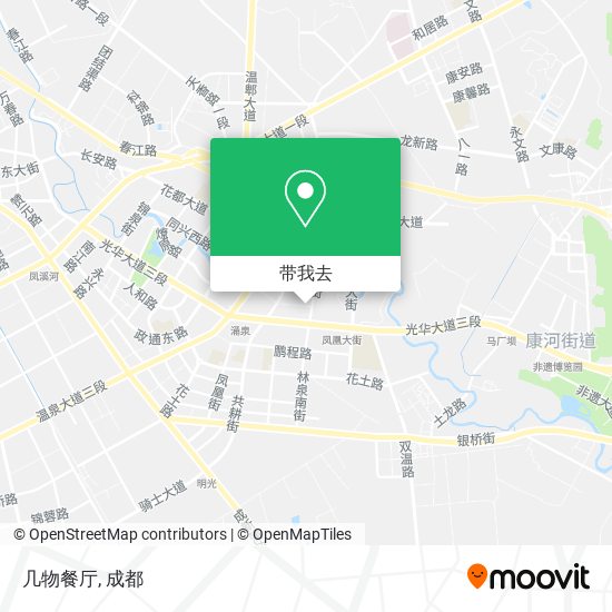几物餐厅地图