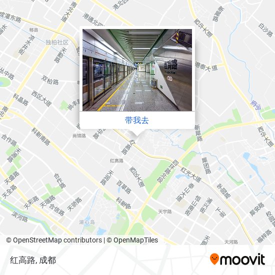 红高路地图