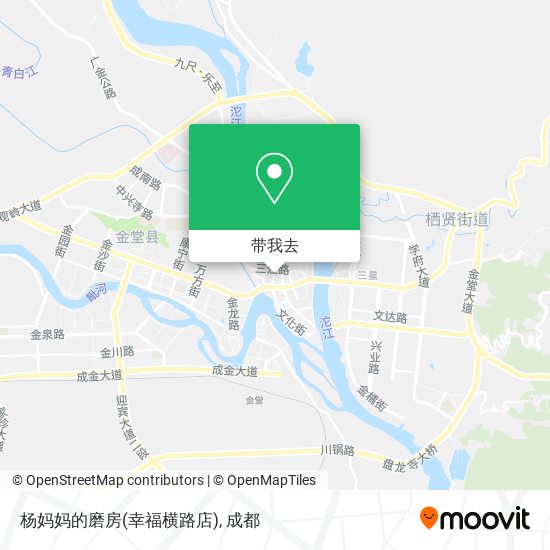 杨妈妈的磨房(幸福横路店)地图