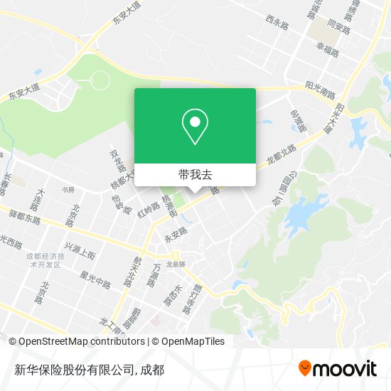 新华保险股份有限公司地图