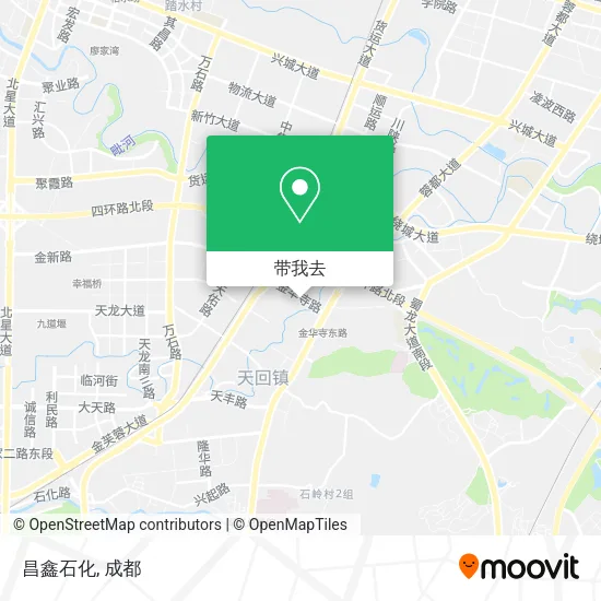 昌鑫石化地图