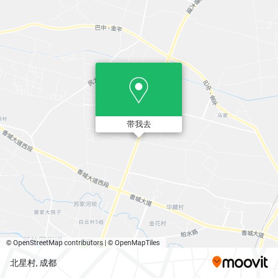 北星村地图