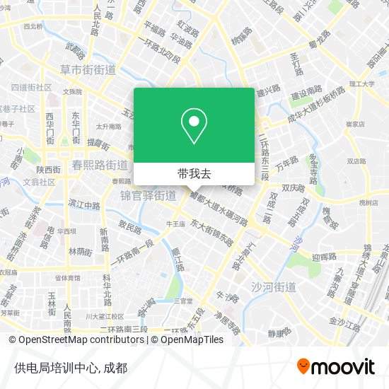 供电局培训中心地图