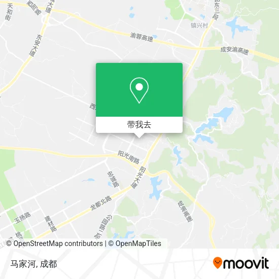 马家河地图