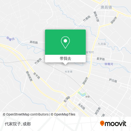 代家院子地图