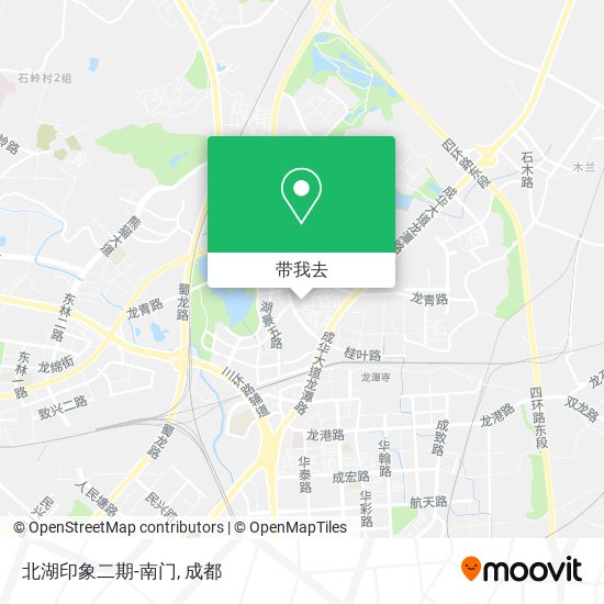 北湖印象二期-南门地图