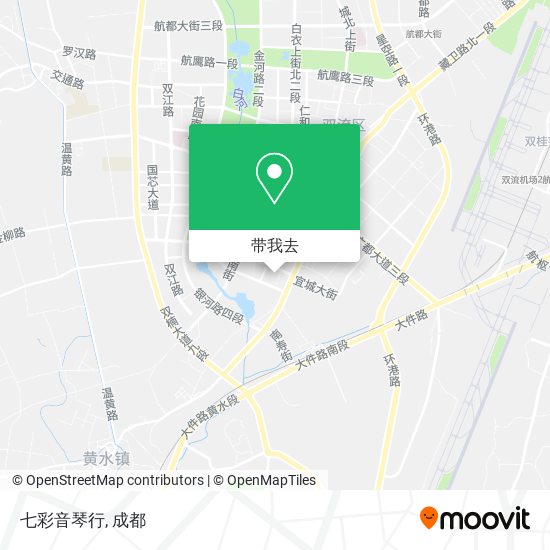 七彩音琴行地图