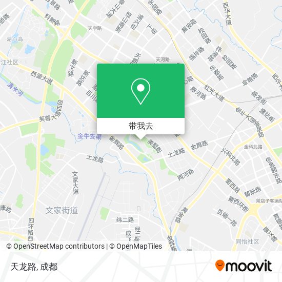 天龙路地图