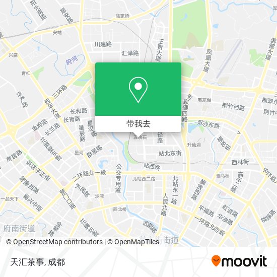 天汇茶事地图