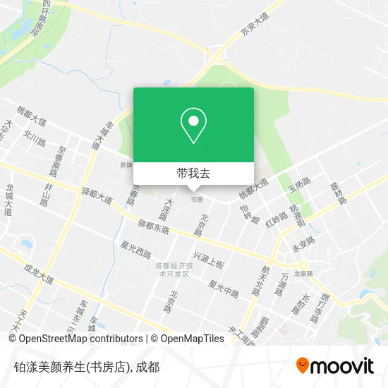 铂漾美颜养生(书房店)地图