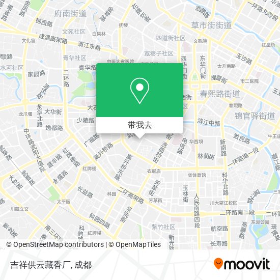 吉祥供云藏香厂地图