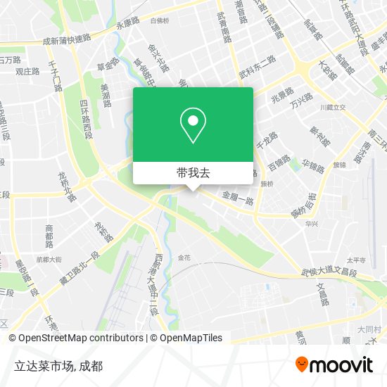 立达菜市场地图