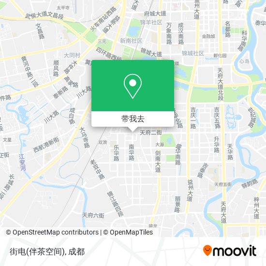 街电(伴茶空间)地图
