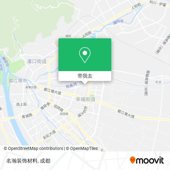 名瀚装饰材料地图