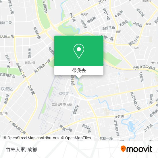 竹林人家地图