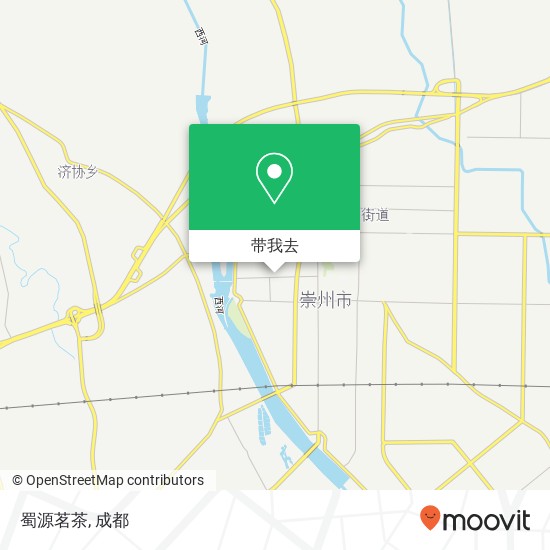 蜀源茗茶地图