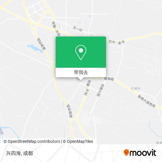 兴四海地图