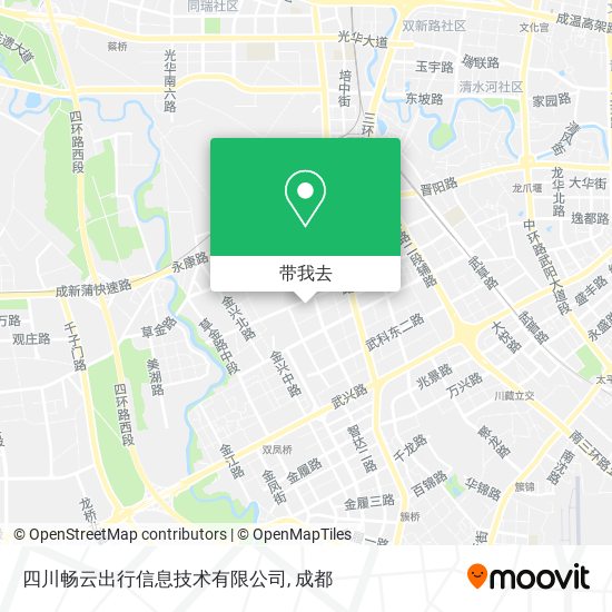四川畅云出行信息技术有限公司地图
