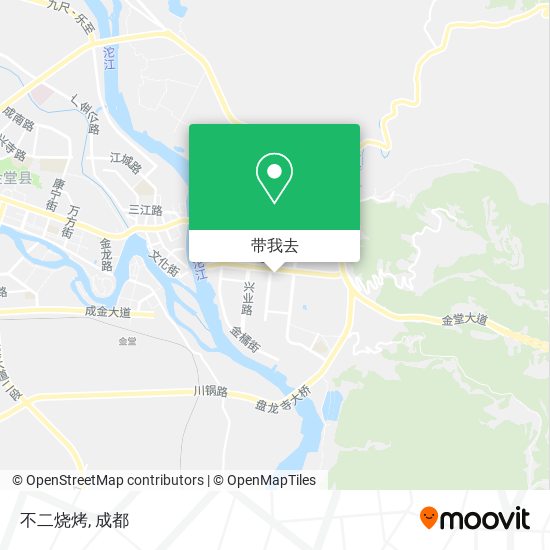 不二烧烤地图