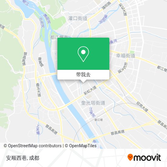 安顺西巷地图