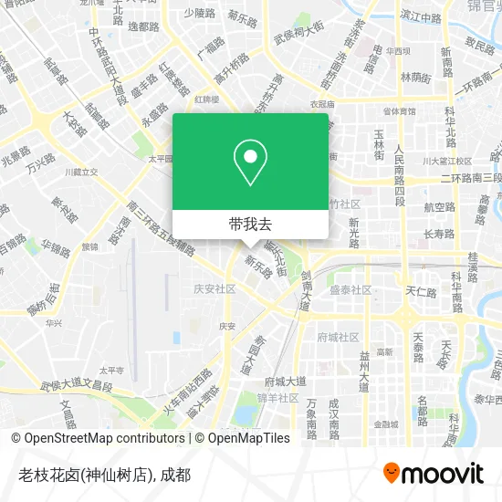 老枝花卤(神仙树店)地图