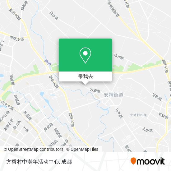 方桥村中老年活动中心地图