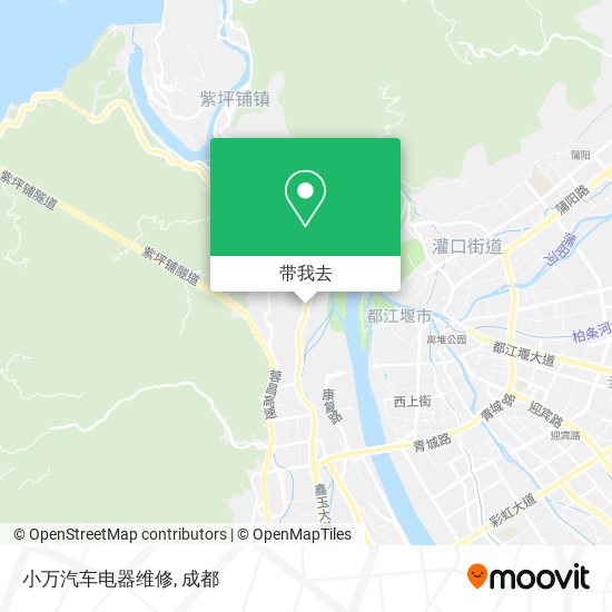 小万汽车电器维修地图