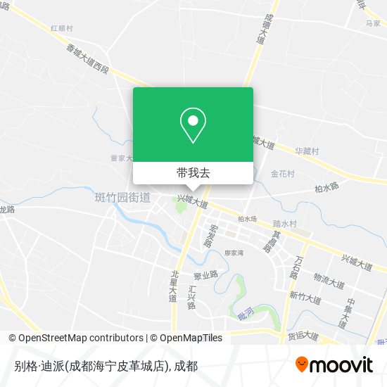 别格·迪派(成都海宁皮革城店)地图