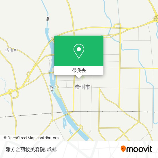 雅芳金丽妆美容院地图