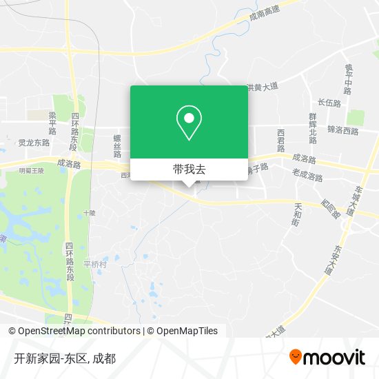 开新家园-东区地图