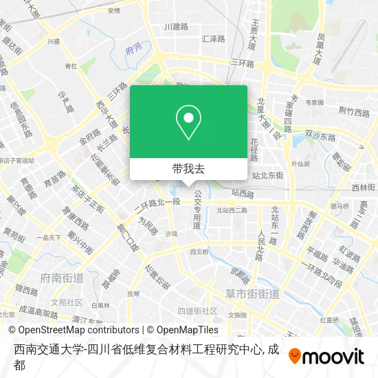 西南交通大学-四川省低维复合材料工程研究中心地图