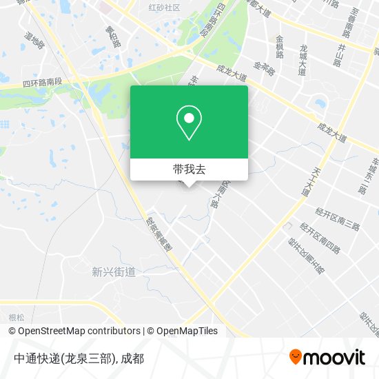 中通快递(龙泉三部)地图