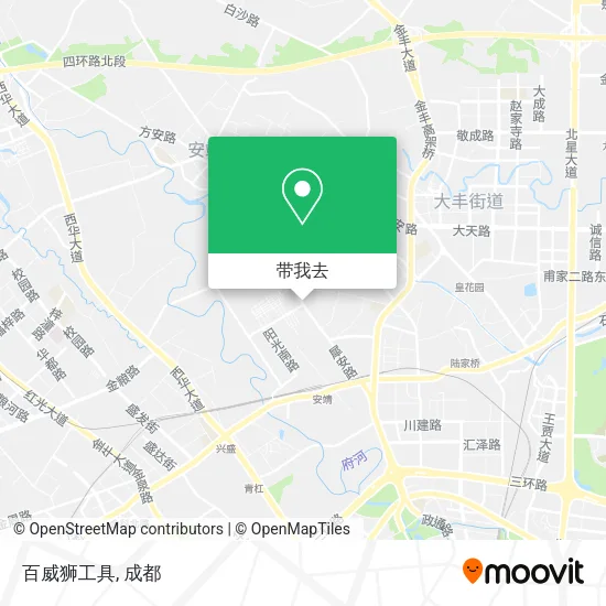 百威狮工具地图